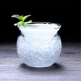 thumbnail image 3 of Sessile Glass Molecular Cocktail Glass Triangle Base Iced Cocktail Glass Ball Cocktail Glass, 3 of 4