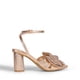 thumbnail image 4 of Sandalias de Tacón con Moño para Mujer DREAM PAIRS Champagne Talla 7, 4 of 7