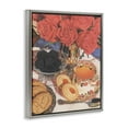 thumbnail image 4 of Stupell Industries Tea Party & Berries Food & Beverage Painting Gray Floater Framed Art Print Wall Art, 17 x 21, 4 of 10