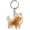 112#B, variant on Dog Hair Collector Keychain Memorial Keepsake With Transparent Refillable Window, Airtight Storage Pendant, Portable Pet Hair Holder, Stylish Engraved Breed Silhouette, Meaningful Gift