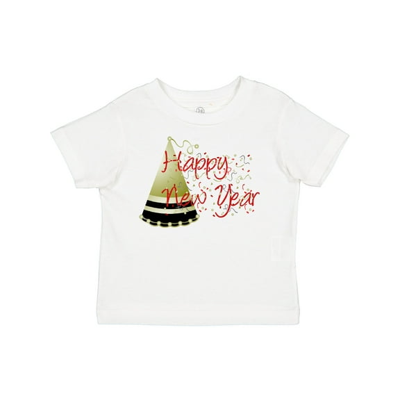 Inktastic Happy New Year Boys or Girls Toddler T-Shirt