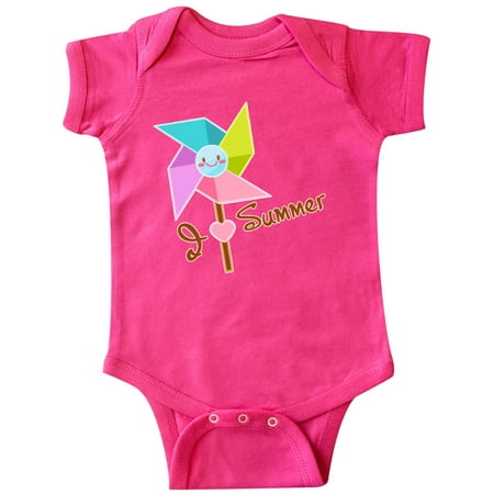 

Inktastic I Love Summer pinwheel Gift Baby Boy or Baby Girl Bodysuit
