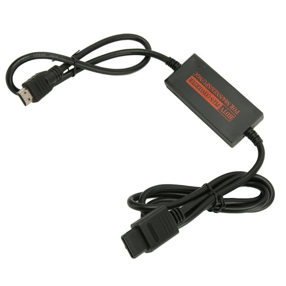 HD Multimedia Interface Video Converter Cable, Game Console Video Cable Converter 720P 1080P HD Display One Touch Switching For Retro Game Consoles