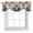 Light Beige Gray Green Tan, variant on Tie Up Valances for Windows, Blue Brown Palm Leaf Adjustable Valance Curtains Window Treatment for Living Room/Bedroom, Summer Botanical Vintage Rod Pocket Kitchen Curtains & Drapes 54x18 Inch