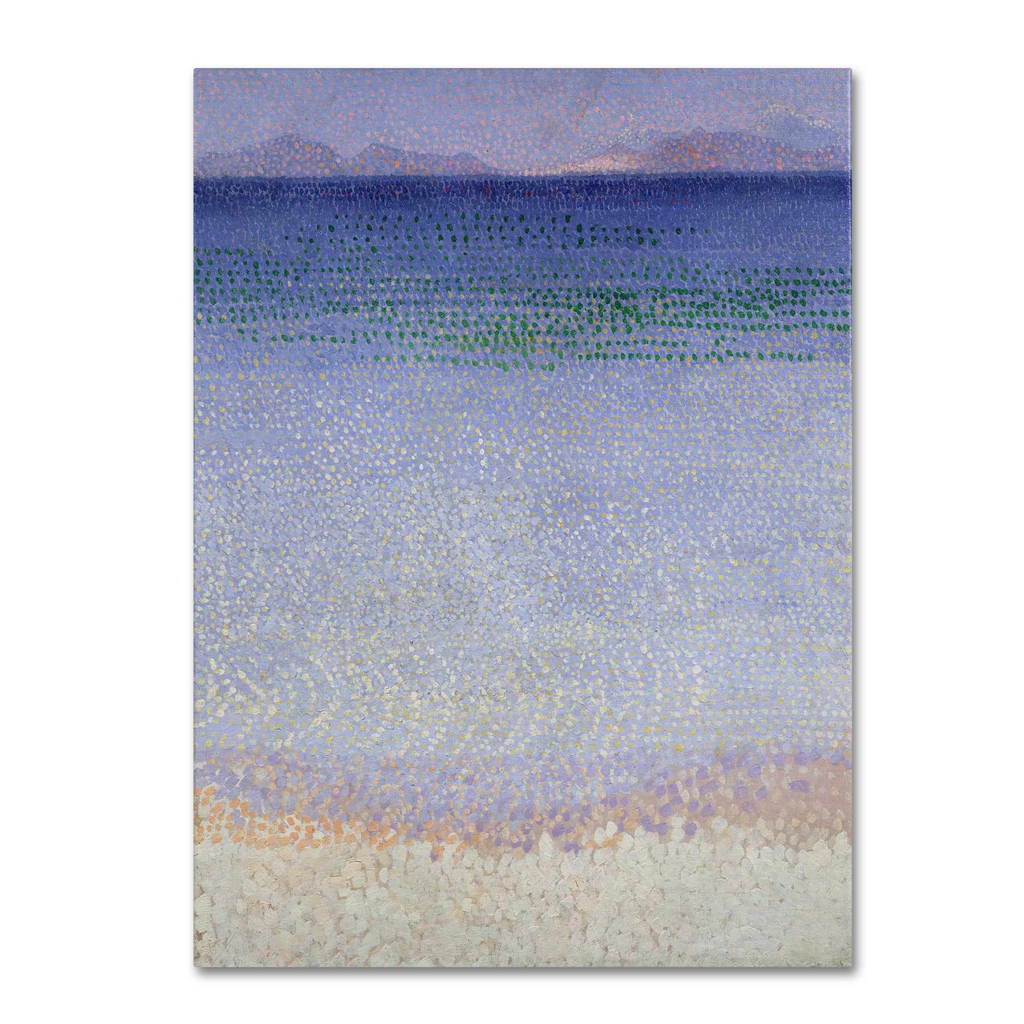 "The Iles d'Or, 1891-92" Canvas Art by Henri Cross