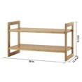 thumbnail image 4 of TRINITY Bamboo Shoe Rack - (2 Pack), 4 of 8