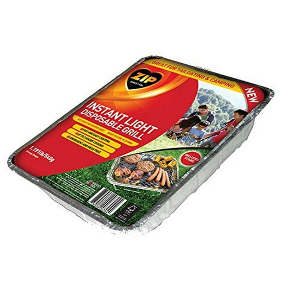 Zip Instant Light Disposable Grill