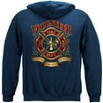 thumbnail image 3 of Volunteer Fire Tradition Sacrifice Dedication Firefighter 100% Cotton Navy Long Sleeves T-Shirt XXX-Large, 3 of 7