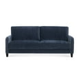 thumbnail image 3 of HFO Everly Glamorous Traditional Faux Velvet Sofa in Deep Blue, 3 of 8