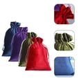 thumbnail image 4 of MasteelfCA 4Pcs Wedding Candy Bags Portable Drawstring Bags Jewelries Wrapping Bags Small Bags, 4 of 7