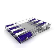Infinity Lucite Backgammon Set Blue- BG180BE