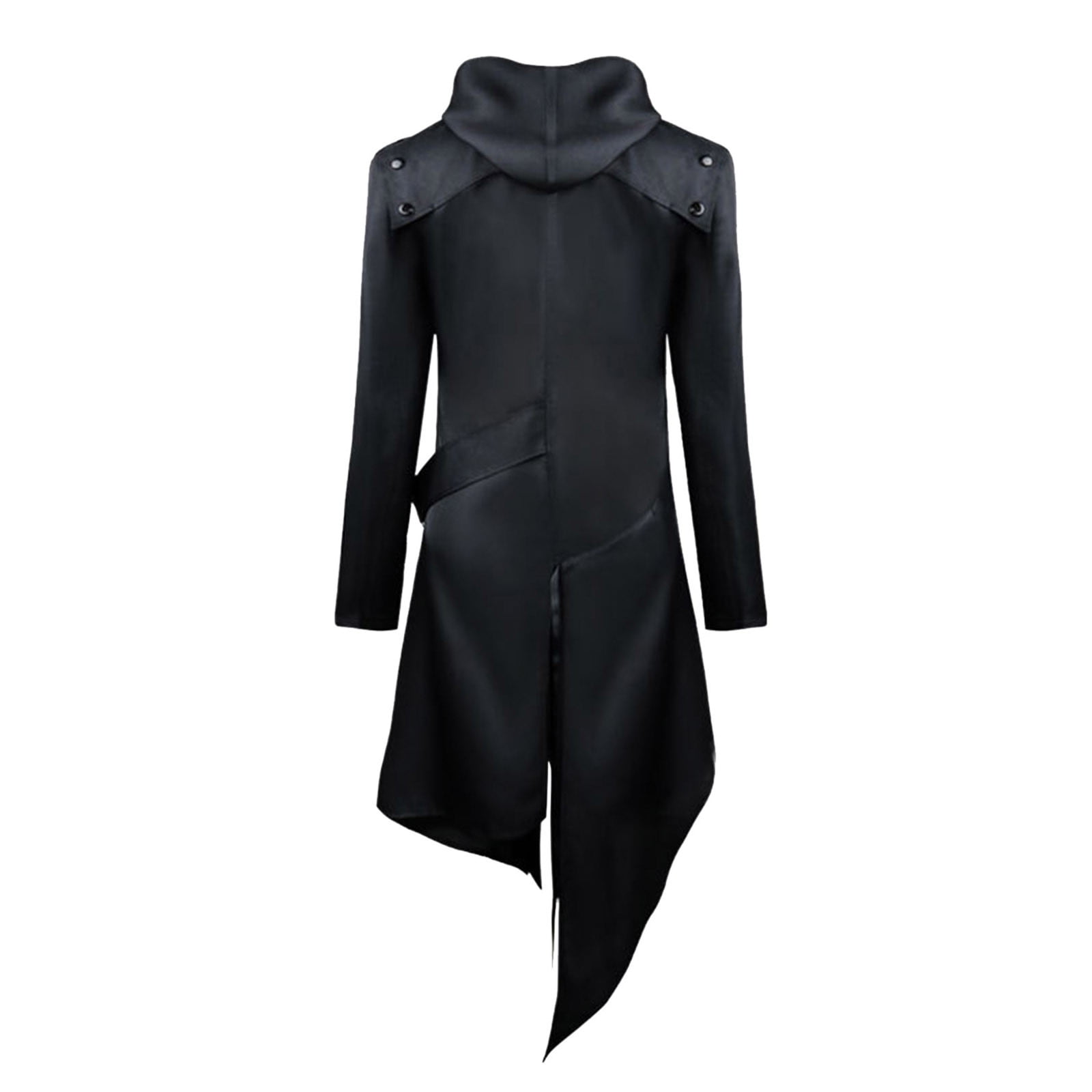 【YOURNUS】Dail Zipper Mask Trench Coat Rain Covered Trench Coat – La Garçonne