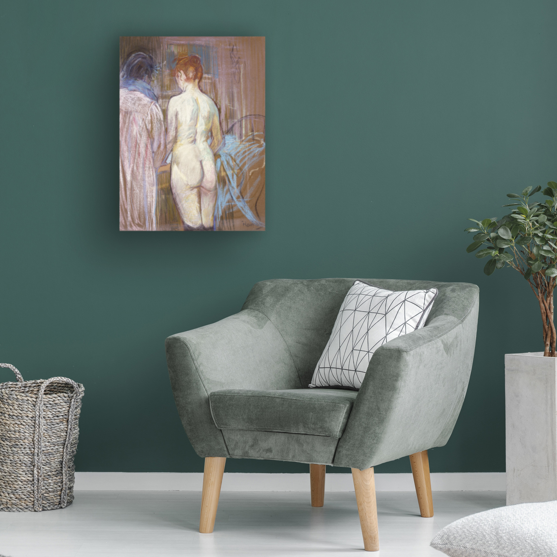 Trademark Fine Art Pictufy   Women1893a1895 Canvas Wall Art
