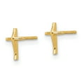 thumbnail image 2 of 14k Madi K Cross Post Earrings, 2 of 3