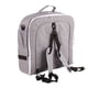 thumbnail image 2 of Cuna portátil para bebé, algodón suave, almacenamiento plegable, cama de viaje para bebés con mosquitera, color gris, 2 of 2
