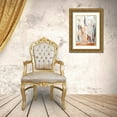 thumbnail image 3 of Derr, Wynn 13x18 Gold Ornate Wood Framed with Double Matting Museum Art Print Titled - Asian Elephants, 3 of 4
