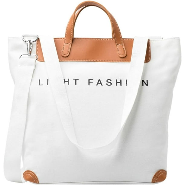 JennyShop Bolsa De Tote De Gran Capacidad Para Mujeres, Bolsa De Lata Cualificable, Bolsa De Trabajo Casual Para Hombres Y Mujeres