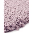 thumbnail image 6 of Unique Loom Infinity Shag Collection Area Rug - Jinko (8' Round Lavender), 6 of 7