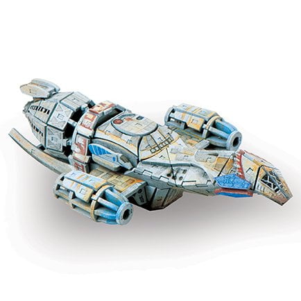Firefly Serenity Model Kit Firefly Serenity 3D Wood Model Kit and Book - Build, Paint and Collect Your Own Wooden Model - Great For Kids and Adults - 12+ ()