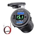 thumbnail image 4 of AWHAO 12 Volt USB Outlet Dual Quick Dual USB Car Charger USB Outlet 3 Port Car Charger Green Light, 4 of 8