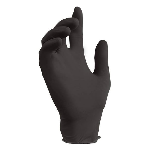 Grease Monkey Gorilla Grip Large Gray Nitrile Disposable Gloves