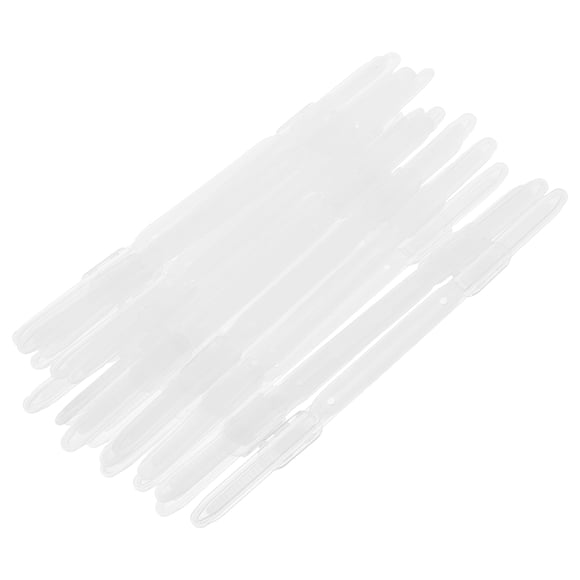 Milisten 20Ud Clips Para Encuadernado De Cuadernos Con Mecanismo Resistente Y Fácil Manejo En Color Transparente