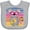 AC-Heather Grey, variant on Inktastic Australian Koala Cool Sunset Girls Baby Bib