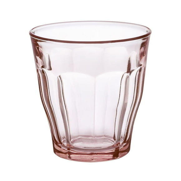 Duralex Picardie Gobelets Rose en Verre 250ml, Ensemble de 4
