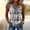 Gray, variant on Plaid Shirts For Women Garment Friendly Tank Tops Cute Summer Tops Boxy Tank Tops For Women Dressy Tanks Wide Strap Tank Tops For Women Gingham Tops For Women Summer Work Top