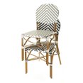 thumbnail image 6 of Black color Caf? Bistro Chair- Size 35H X 17 X 21, 6 of 10