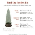 thumbnail image 4 of Best Choice Products 42in Woven Hyacinth Christmas Tree Collar, Tree Skirt Accessory w/ Cord Cut-Out - Espresso, 4 of 11