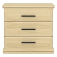 thumbnail image 1 of Clifford Traditional Nightstand in Natural Oak (3-Drawer), 1 of 10