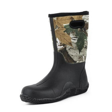 Roper Outdoor Boots Mens Camo Waterproof Black 09-020-1136-0574 MU