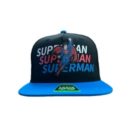 Casquette plate bleue ajustée 59FIFTY Superman Character Essential Warner Bros. New Era