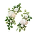 thumbnail image 3 of Decoraciones de boda perfecl 2 piezas flores de arco letrero de bienvenida Estilo C, 3 of 8