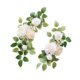 thumbnail image 3 of 2 piezas de flores de arco de boda, flores artificiales, hojas verdes, letrero de bienvenida Estilo C, 3 of 9