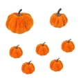 thumbnail image 3 of Calabazas Artificiales de Terciopelo Macarena para Decoración Otoño Estilo D, 3 of 8