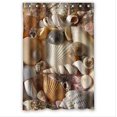 thumbnail image 1 of ABPHQTO Are you a Social Media Seashell Colorful Seashells Cortina de ducha Cortina de ducha impermeable 120x180 cm, 1 of 2