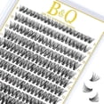 thumbnail image 2 of Lash Clusters 40D-0.07D-9-16MIX B&Q LASH Pestañas individuales 280 grupos de pestañas postizas 20D 30D 40D Extensiones de pestañas individuales Cluster DIY Extensiones de pestañas en casa (40D-0.07D,9, 2 of 4