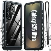 AICase For Samsung Galaxy S25 Ultra Case Waterproof, Built-in Screen&Camera Lens Protector, [IP68 Underwater][12FT Military Grade Shockproof] Full Protection Phone Case 6.9
