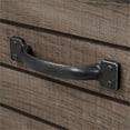 thumbnail image 6 of Bowery Hill Traditional Wood Full Bookcase Headboard in Fall Oak, 6 of 10