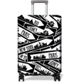 thumbnail image 1 of Travel Luggage Cover Suitcase Protector Fits 18-32 Inch Luggage Wheel Covers Patterned Travel Related Items Flower Luggage Protector Elastic Luggage Anti-scratch Suitcase Cover S, 1 of 5