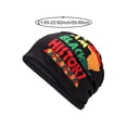 thumbnail image 7 of Jiibva Black History Month Beanie Hat for Men Women Knit Warm Casual Hats Classic Winter Cap Adult, 7 of 7