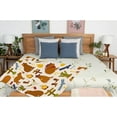 thumbnail image 3 of Yibo Cute Capybara Blanket Flannel Soft and Comfortable Anti-static Bed Sofa Blanket, 3 of 7