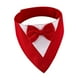 thumbnail image 2 of Pañuelo para perro, bufanda para cachorro, pañuelo triangular ajustable, babero para perro, collar de esmoquin para Acción de Gracias, perros pequeños Rojo, 2 of 8