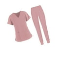 thumbnail image 1 of tredstone Ensemble de Gommage Respirant Slim 2 Poches Chemise de Mode Confortable Col en V S Rose, 1 of 8