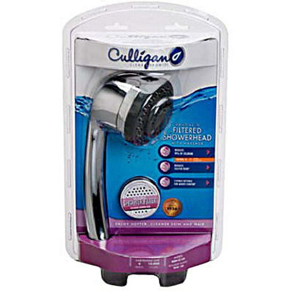 New Culligan HSHC135 Filtered Hand Held Showerhead Chrome,1 Each
