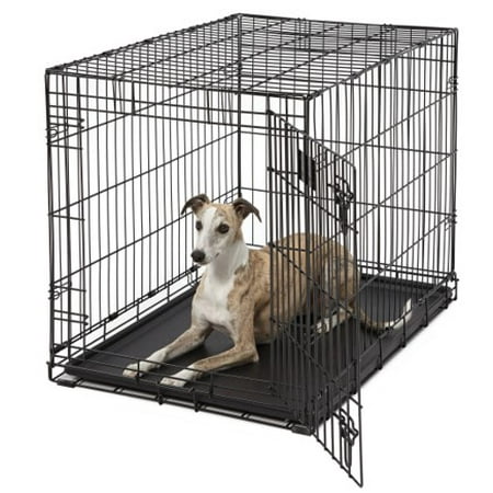 midwest homes for pets life stages folding single door metal dog crate