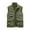 Olive Green, variant on TFEOQRY Hoodless Vest for Men Double Sided Velvet Workwear Solid Color Thermal Jackets Waistcoat Sleeveless Outwear Black
