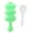 Green, variant on mnjin rice ball molds sushi balls maker mould spoon kitchen cooking utensil tools set blue